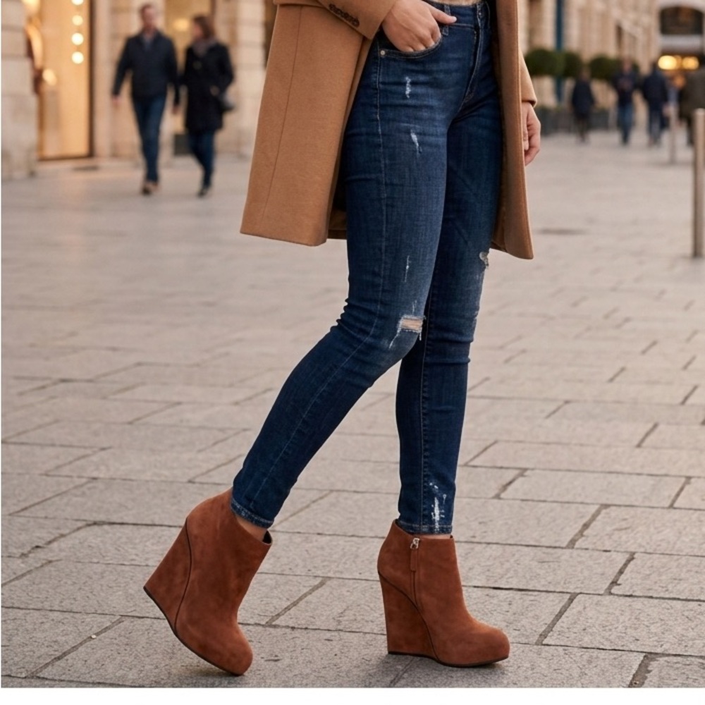 Giuseppe Zanotti wedge ankle boots